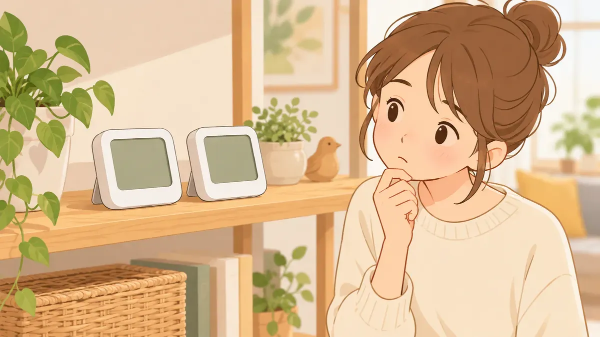 SwitchBot温湿度計の数値がずれる｜原因と校正する順番